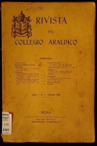 Book Cover: STEMMI RIVISTA DEL COLLEGIO ARALDICO DAL 1903 AL 1918