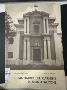 Book Cover: Il santuario del Carmine di Montefalcone