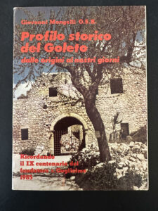 Book Cover: Profilo storico del Goleto. Dalle origini ai nostri giorni