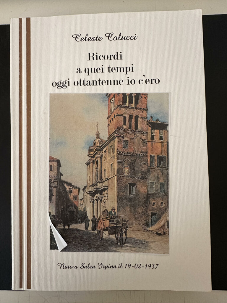 Book Cover: Ricordi a quei tempi oggi ottantenne io c'ero