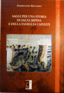 Book Cover: Saggi per una storia di Salza Irpina e della famiglia Capozzi