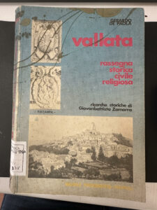 Book Cover: Vallata