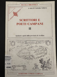 Book Cover: Scrittori e poeti campani II