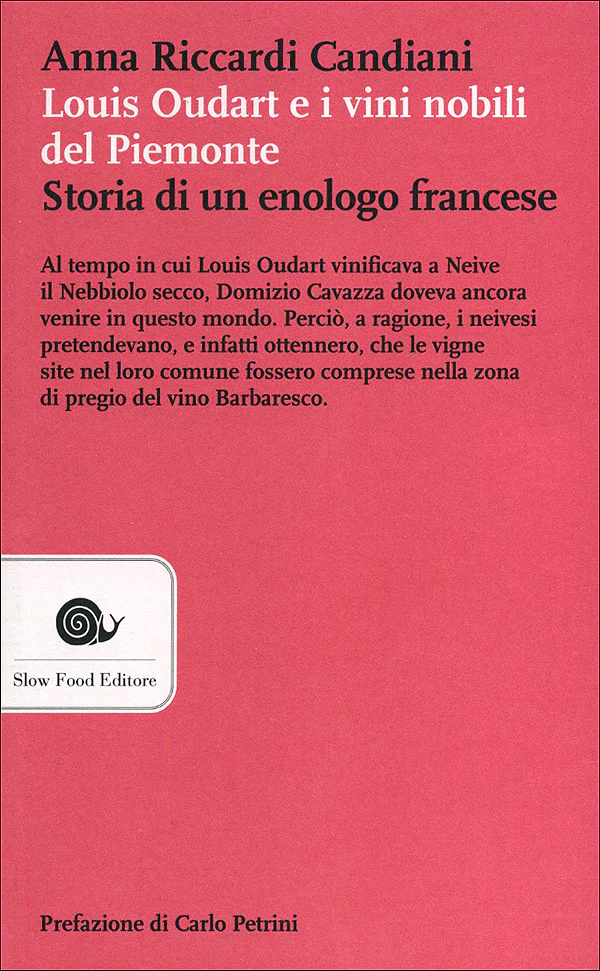 Book Cover: Louis Oudart e i vini nobili del Piemonte