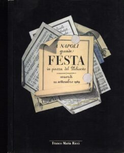 Book Cover: A Napoli grande festa in piazza del Plebiscito