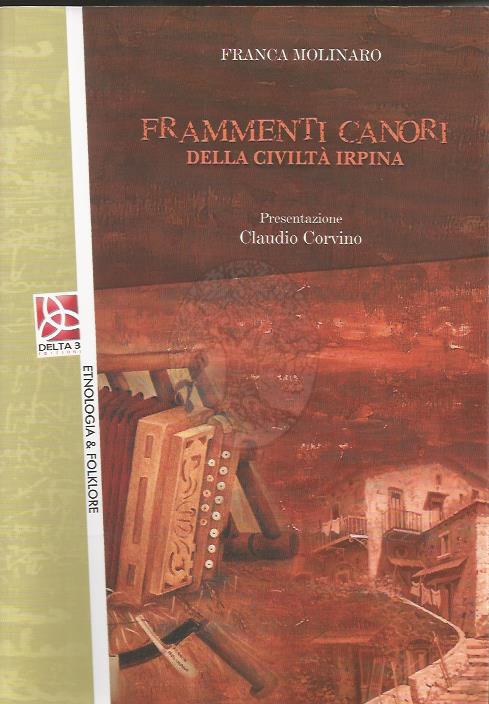 Book Cover: Frammenti canori della civiltà irpina