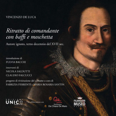 Book Cover: Ritratto di comandante con baffi e moschetta