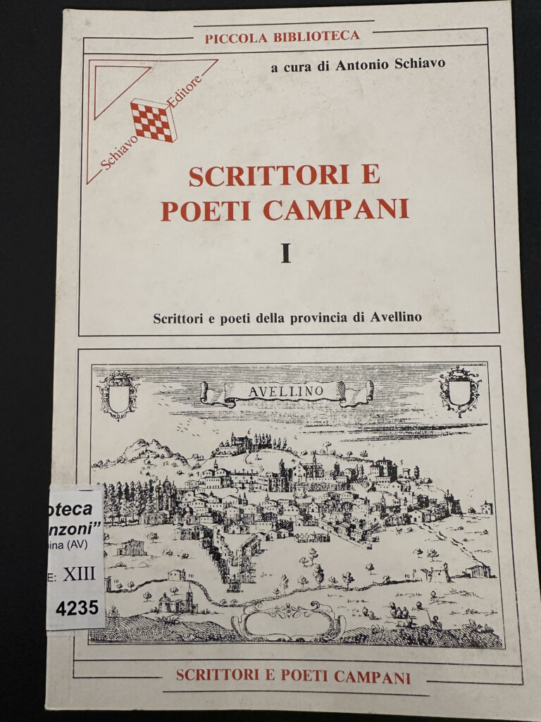 Book Cover: Scrittori e poeti campani I