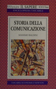 Book Cover: Storia della comunicazione