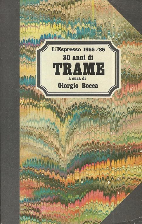 Book Cover: 30 anni di trame