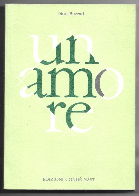 Book Cover: Un amore