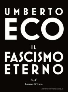 Book Cover: Il fascismo eterno