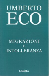 Book Cover: Migrazioni e intolleranza